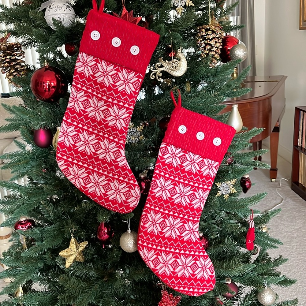 Set of 2 Christmas Stockings